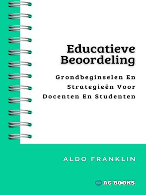 cover image of Educatieve Beoordeling